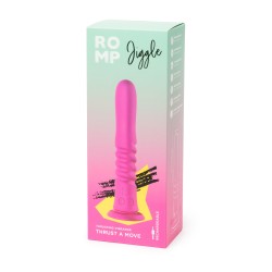 ROMP Jiggle - Gode ventouse vibrant à poussées