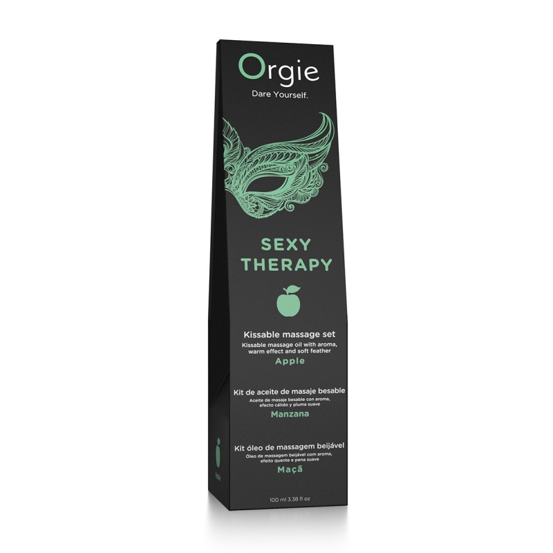 Huile de massage embrassable Sexy Therapy Pomme Huile de massage embrassable Sexy Therapy Pomme