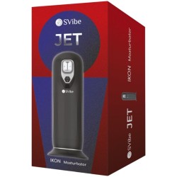 Masturbateur chauffant et à poussée ikon jet