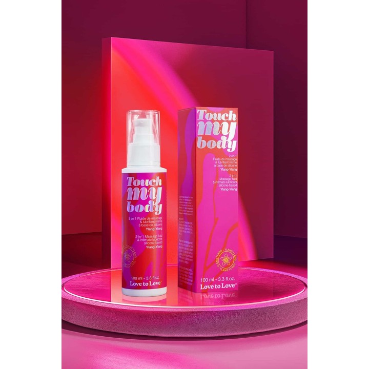 Fluide massage & lubrifiant - ylang-ylang