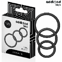 LOT DE ANNEAUX EN SILICONE MODÈLE 2