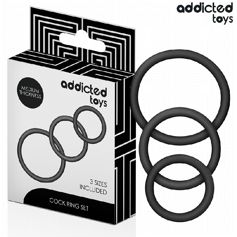 LOT DE ANNEAUX EN SILICONE MODÈLE 2