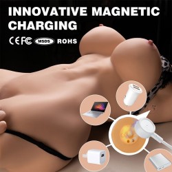 MURIEL TORSE FÉMININ RÉALISTE AVEC POUSSÉE 55 CM