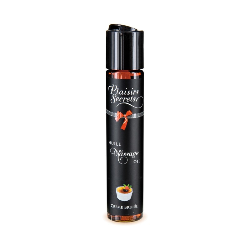 Huile de massage gourmande - Crème Brulée Huile de massage gourmande - Crème Brulée