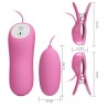 PINCE ÉPILER AVEC VIBRATION ET ÉLECTROCHOC ROSE