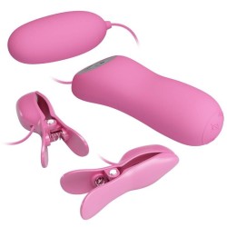 PINCE ÉPILER AVEC VIBRATION ET ÉLECTROCHOC ROSE