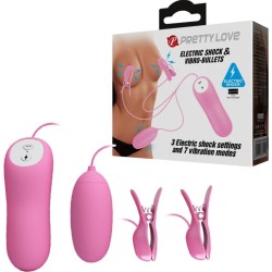 PINCE ÉPILER AVEC VIBRATION ET ÉLECTROCHOC ROSE