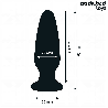 ADDICTED TOYS - PLUG ANAL AVEC BIJOU TAILLE S 8,8 CM