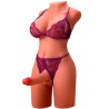 MIAH LADY BOY TORSE FÉMININ AVEC GODE AVEC VIBRATION ET POUSSÉE 55 CM MIAH LADY BOY TORSE FÉMININ AVEC GODE AVEC VIBRATION ET POUSSÉE 55 CM
