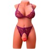 MIAH LADY BOY TORSE FÉMININ AVEC GODE AVEC VIBRATION ET POUSSÉE 55 CM MIAH LADY BOY TORSE FÉMININ AVEC GODE AVEC VIBRATION ET POUSSÉE 55 CM