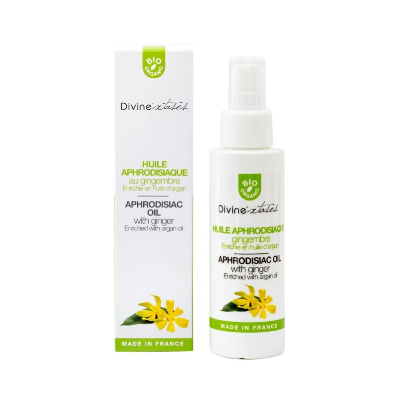Huile de massage BIO Gingembre Ylang Ylang Huile de massage BIO Gingembre Ylang Ylang