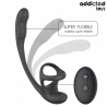PLUG ANAL AVEC VIBRATION, ONDULATION À 360° ET STIMULATEUR DE TESTICULES
