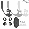 PLUG ANAL AVEC VIBRATION, ONDULATION À 360° ET STIMULATEUR DE TESTICULES
