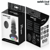 PLUG ANAL ROTATIF ET VIBRANT, TÉLÉCOMMANDE AVEC LUMIÈRE LED