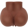MASTURBATEUR RÉALISTE BIG ASS AVEC VIBRATEUR MARRON