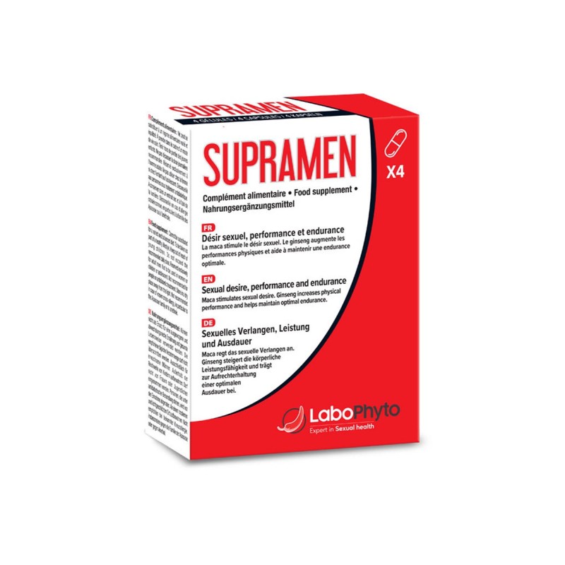 Supramen (4 gélules) - Aphrodisiaque Supramen (4 gélules) - Aphrodisiaque