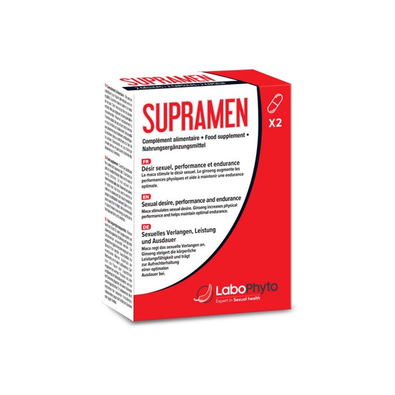 Supramen (2 gélules) - Aphrodisiaque Supramen (2 gélules) - Aphrodisiaque