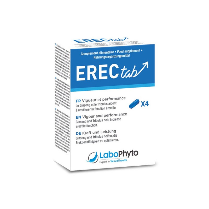 Erectab (4 comprimés) - Stimulant sexuel Erectab (4 comprimés) - Stimulant sexuel