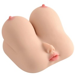 JALOME MASTURBATEUR 3 EN 1 VAGIN, BOUCHE ET POITRINE