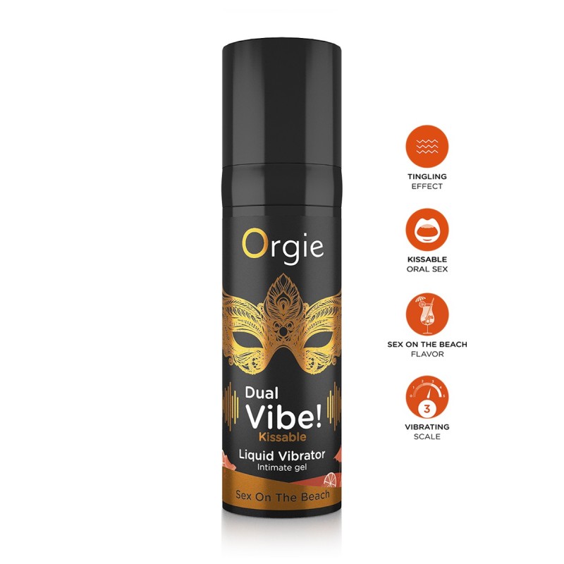 Gel d'excitation Dual Vibe Sex On The Beach Liquid Vibrator Gel d'excitation Dual Vibe Sex On The Beach Liquid Vibrator
