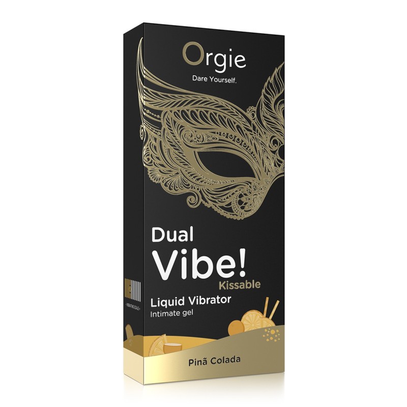 Gel d'excitation Dual Vibe Pina Colada Liquid Vibrator Gel d'excitation Dual Vibe Pina Colada Liquid Vibrator