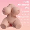 XISE - FRIEDA TORSE FÉMININ RÉALISTE AVEC VIBRATION 36 CM