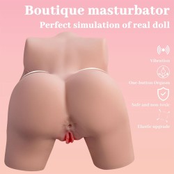 XISE - FRIEDA TORSE FÉMININ RÉALISTE AVEC VIBRATION 36 CM