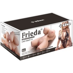 XISE - FRIEDA TORSE FÉMININ RÉALISTE AVEC VIBRATION 36 CM