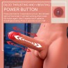 XISE - JASON DEMI-CORPS TORSE HOMME RÉALISTE AVEC POUSSÉES ET VIBRATIONS 55 CM