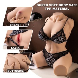 XISE - MURIEL TORSE FÉMININ RÉALISTE AVEC POUSSÉE 55 CM
