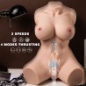 XISE - MURIEL TORSE FÉMININ RÉALISTE AVEC POUSSÉE 55 CM