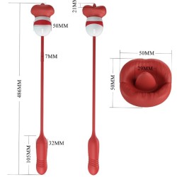 Masturbateur bouche rouge Ashlynn