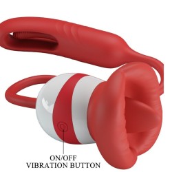 Masturbateur bouche rouge Alyss