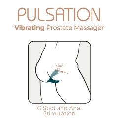 STIMULATEUR DE PROSTATE À PULSATIONS + APPLICATION