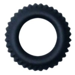 COCKRING TITAN NOIR 1.9 CM