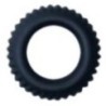 COCKRING TITAN NOIR 1.9 CM