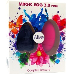 ALIVE - MAGIC EGG 3.0 OEUF VIBRANT TÉLÉCOMMANDE VIOLET