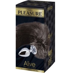 PLUG DE PLAISIR ANAL QUEUE DE RENARD EN MÉTAL