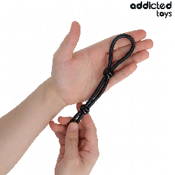 CORDE EN SILICONE POUR LE PÉNIS À DOUBLE BOUCLE