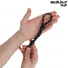 CORDE EN SILICONE POUR LE PÉNIS À DOUBLE BOUCLE CORDE EN SILICONE POUR LE PÉNIS À DOUBLE BOUCLE