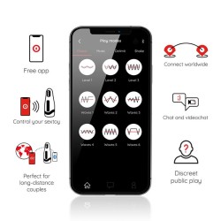Masturbateur connecté rechargeabler Seoul 10 vitesses