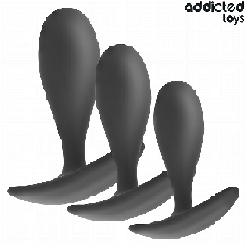 Plugs Anaux x3 – Addicted Toys – Qualité & Discretion