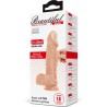 BEAUTIFUL ENCOUNTER ZEBULON GODEMICHET RÉALISTE FLEXIBLE 19,4 CM NATUREL