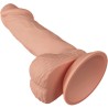 BEAUTIFUL ENCOUNTER ZEBULON GODEMICHET RÉALISTE FLEXIBLE 19,4 CM NATUREL