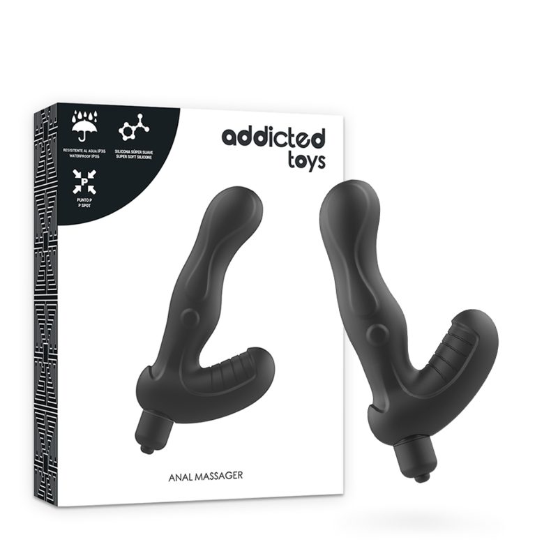 ADDICTED TOYS - STIMULATEUR ANAL DE PROSTATE EN SILICONE P-SPOT VIBE ADDICTED TOYS - STIMULATEUR ANAL DE PROSTATE EN SILICONE P-SPOT VIBE