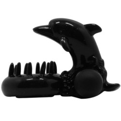 ANNEAU DOUX AVEC STIMULATEUR CLITORIS DOLPHIN