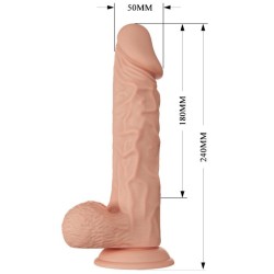 BELLE RENCONTRE BURAQ VIBRATION 24 CM NATUREL