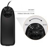 BAILE - CATOBLEPAS VIBRATEUR RÉALISTE 20,6 CM FLESH TÉLÉCOMMANDE