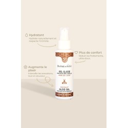 Gel lubrifiant bio arômatisé 100ml - Divines Xtases