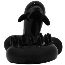 ANNEAU DOUX AVEC STIMULATEUR CLITORIS DOLPHIN